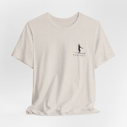 Therapy. - Slackline/Highline T-Shirt | Relax in this Slackline Therapy Design Shirt