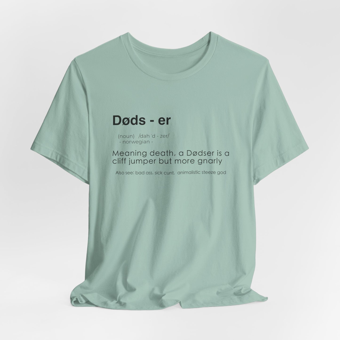 Døds Definition Shirt - Funny Death Dive Cliff Jumping T-shirt