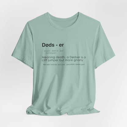 Døds Definition Shirt - Funny Death Dive Cliff Jumping T-shirt