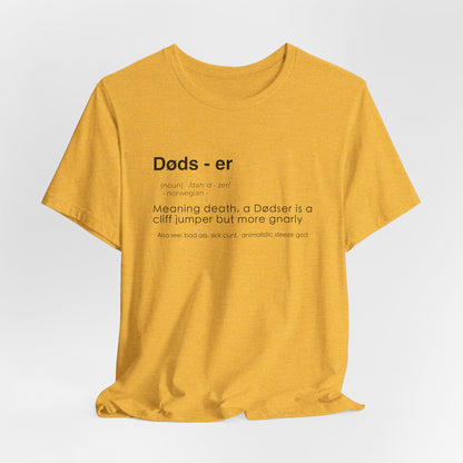 Døds Definition Shirt - Funny Death Dive Cliff Jumping T-shirt