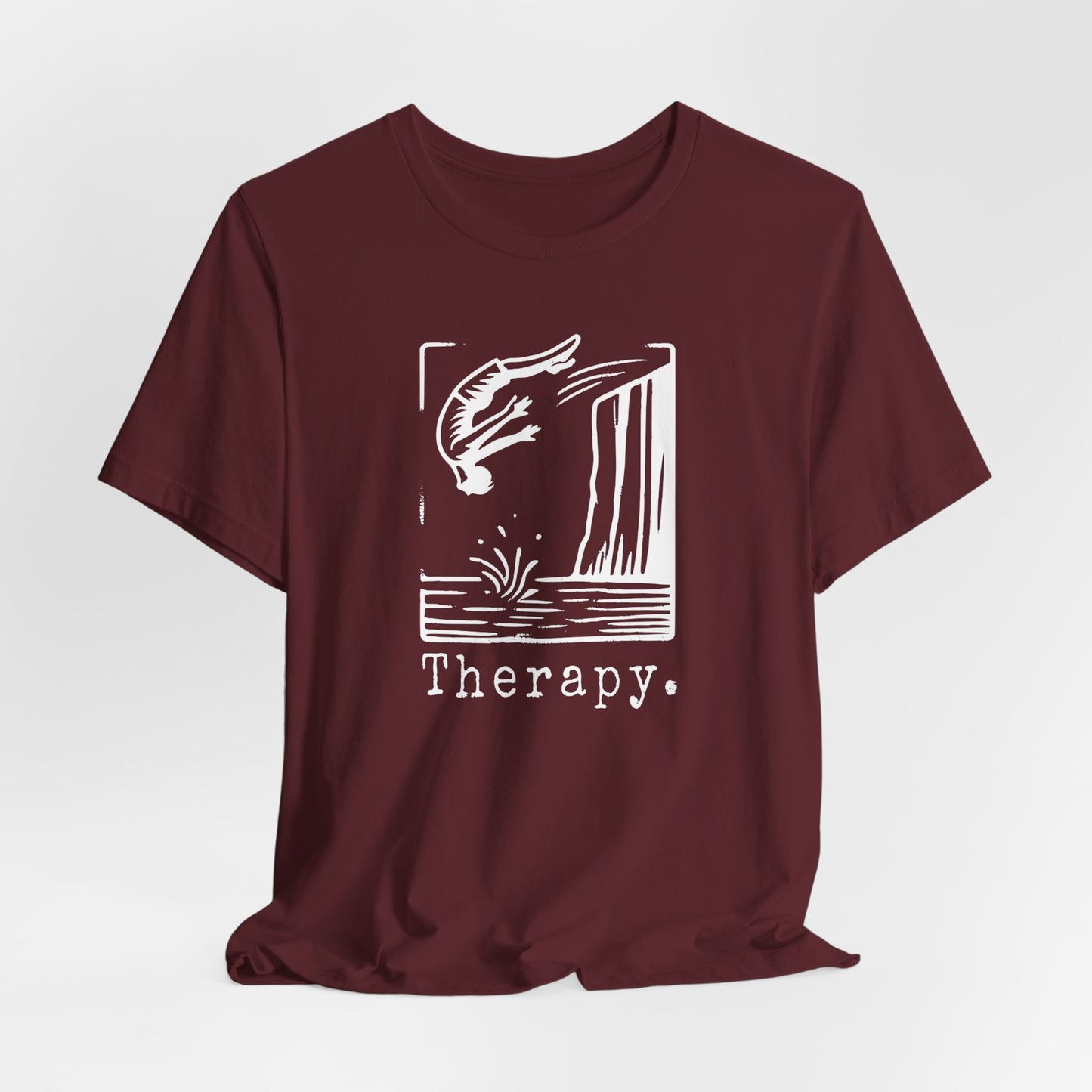 Cliff Jumping - Therapy Design T-Shirt | Therapy.