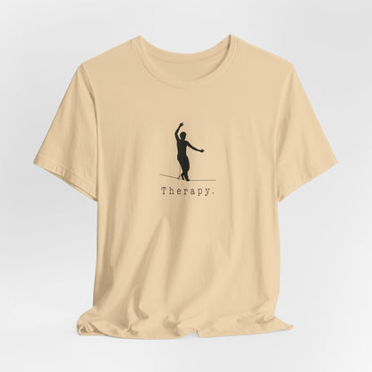 Therapy. - Slackline/Highline T-Shirt | Slackline Therapy Design Shirt