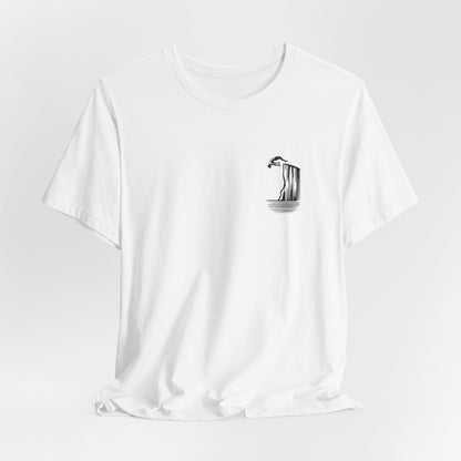 Cliff Jumping T-shirt for Cliff Jumpers - Minimalist Pocket Tee Design