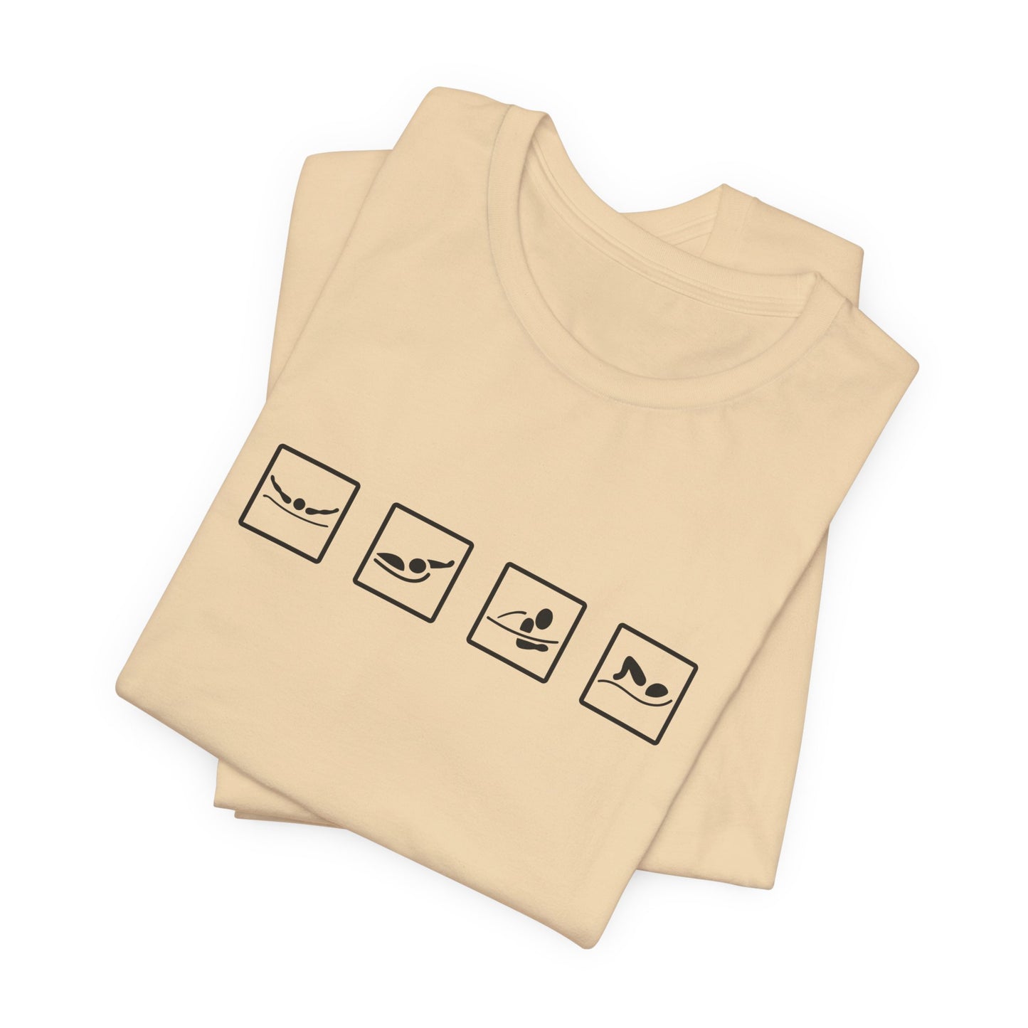 IM Swim Shirt | Individual Medley (IM) Swimmer T-Shirt - Minimalistic Icon Design