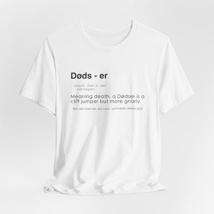 Døds Definition Shirt - Funny Death Dive Cliff Jumping T-shirt