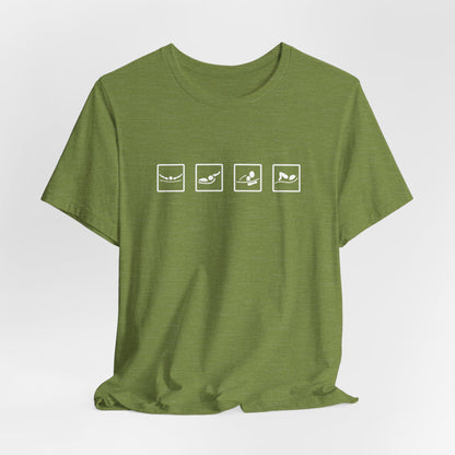 IM Swim Shirt | Individual Medley (IM) Swimmer T-Shirt - Minimalistic Icon Design