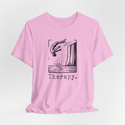 Cliff Jumping - Therapy Design T-Shirt | Therapy.