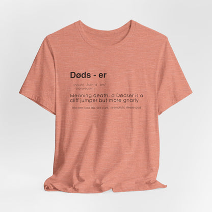 Døds Definition Shirt - Funny Death Dive Cliff Jumping T-shirt