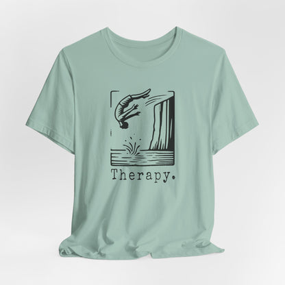 Cliff Jumping - Therapy Design T-Shirt | Therapy.