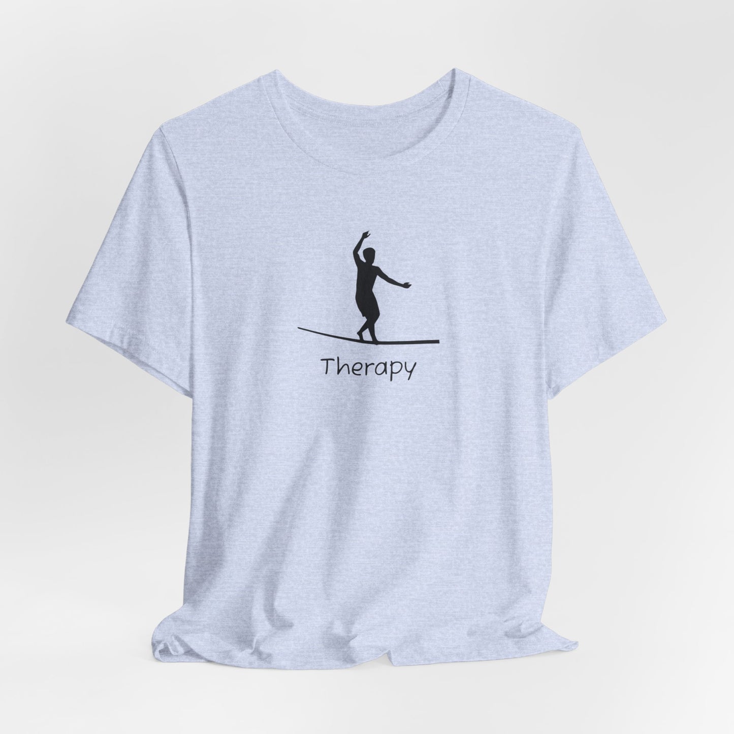 Therapy. - Slackline/Highline T-Shirt | Slackline Therapy Design Shirt