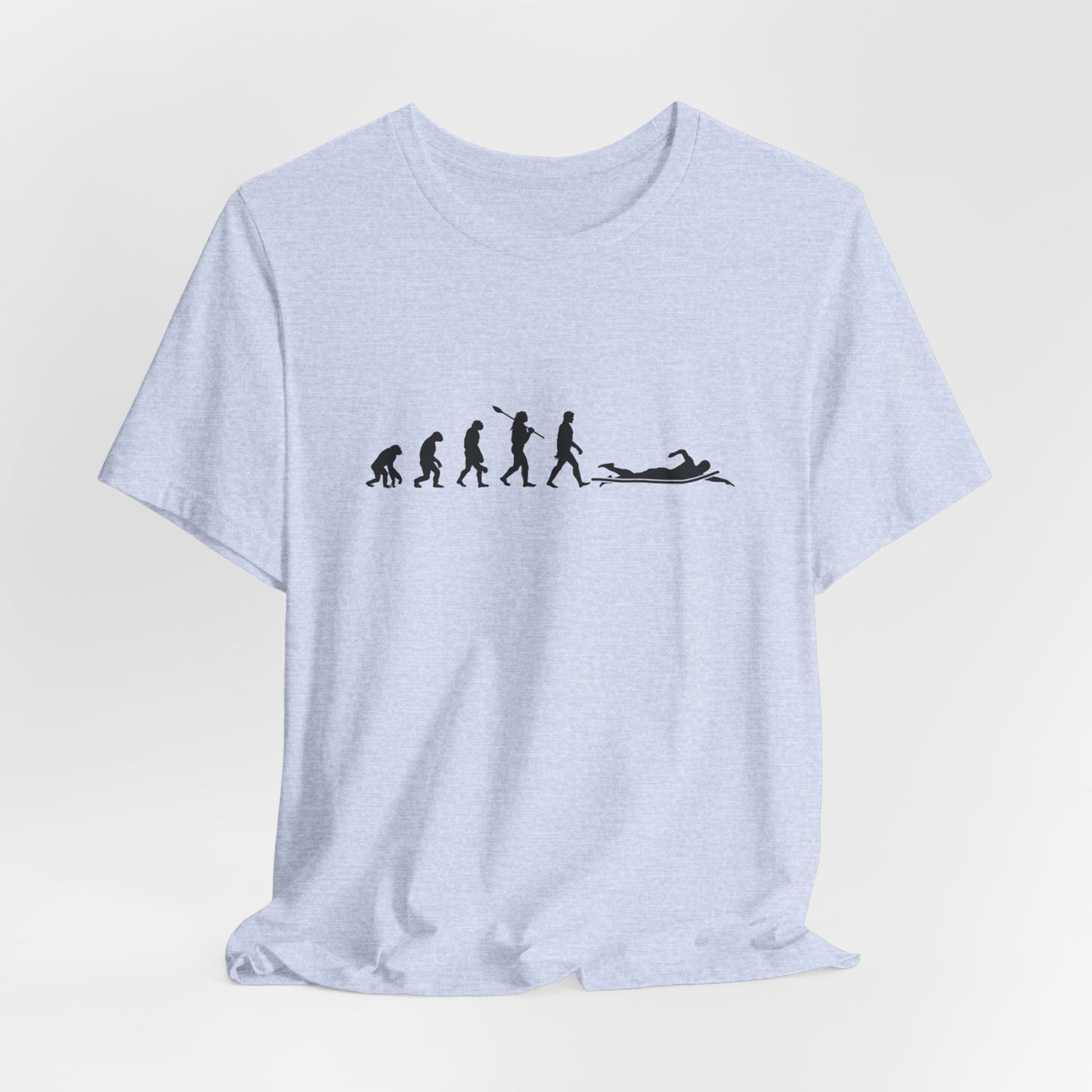 Evolution of Man ==>> Swimmer | Swimming T-Shirt | Swim Evolution Shirt