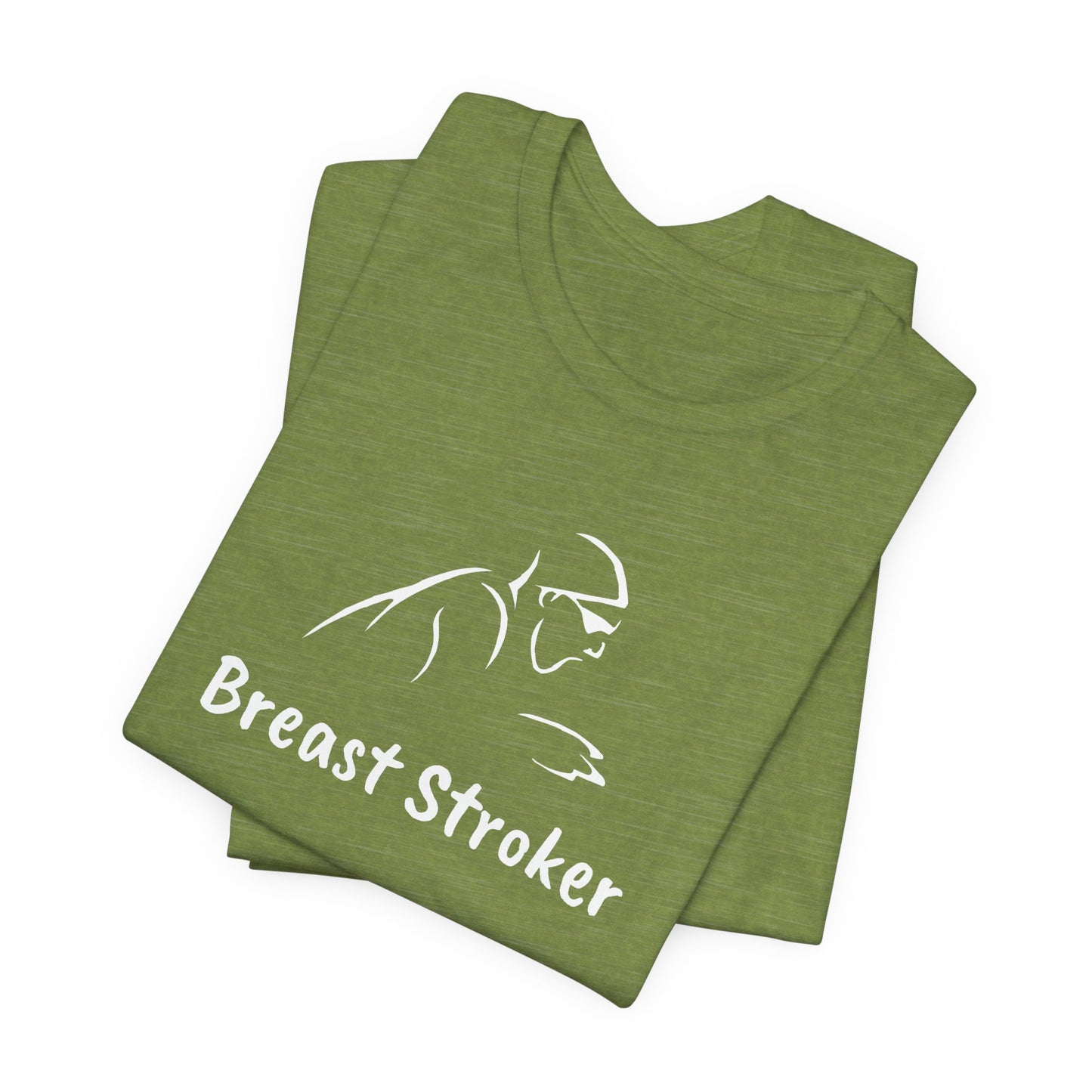 "Breast Stroker" - Breaststroke Swim Shirt | Funny, Minimalist Swimming T-Shirt