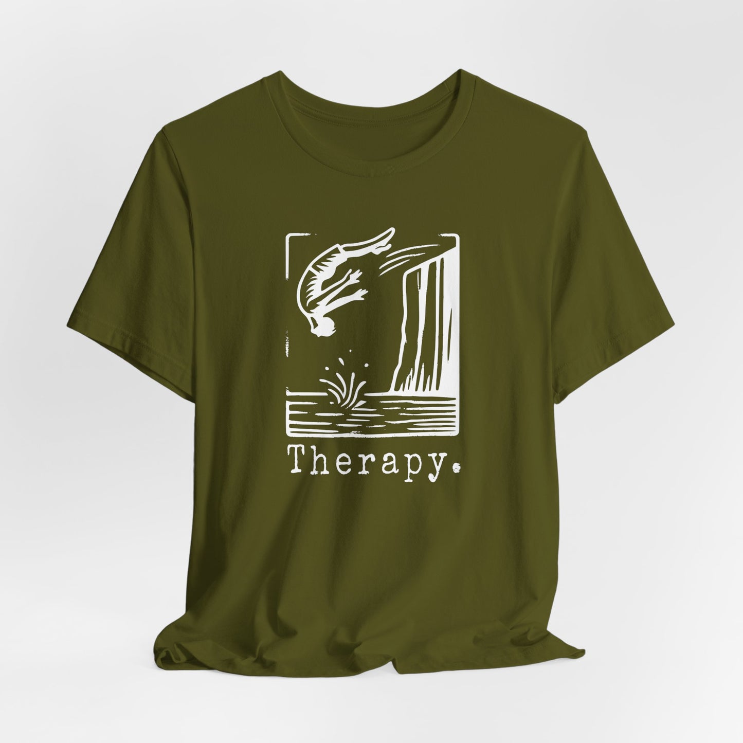 Cliff Jumping - Therapy Design T-Shirt | Therapy.