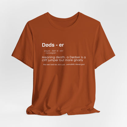 Døds Definition Shirt - Funny Death Dive Cliff Jumping T-shirt