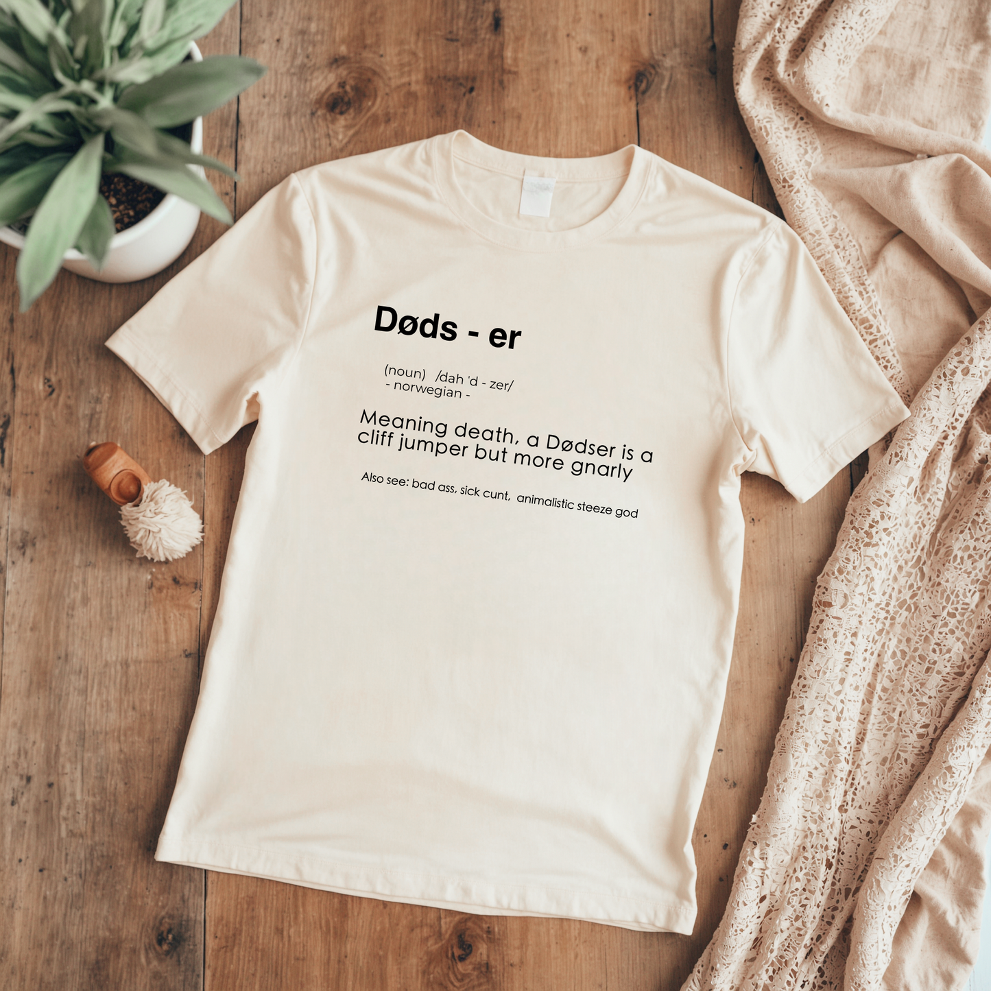 Døds Definition Shirt - Funny Death Dive Cliff Jumping T-shirt