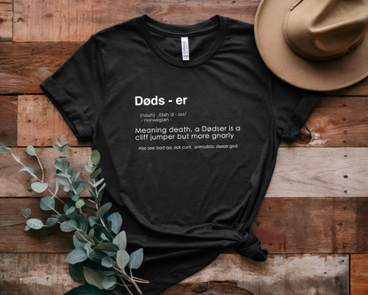 Døds Definition Shirt - Funny Death Dive Cliff Jumping T-shirt