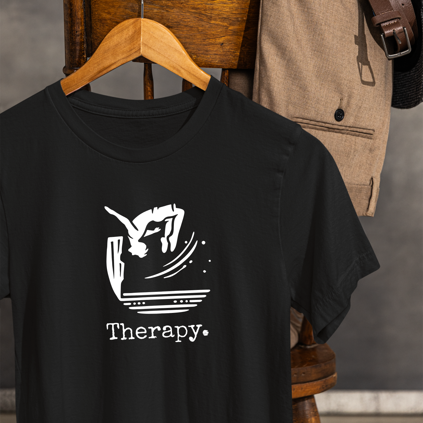 Cliff Jumping - Therapy Design T-Shirt | Therapy.