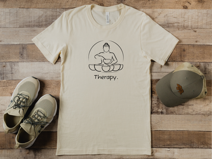 Therapy Tee: Sound Healing Therapy T-Shirt, Crystal Sound Bowls Shirt