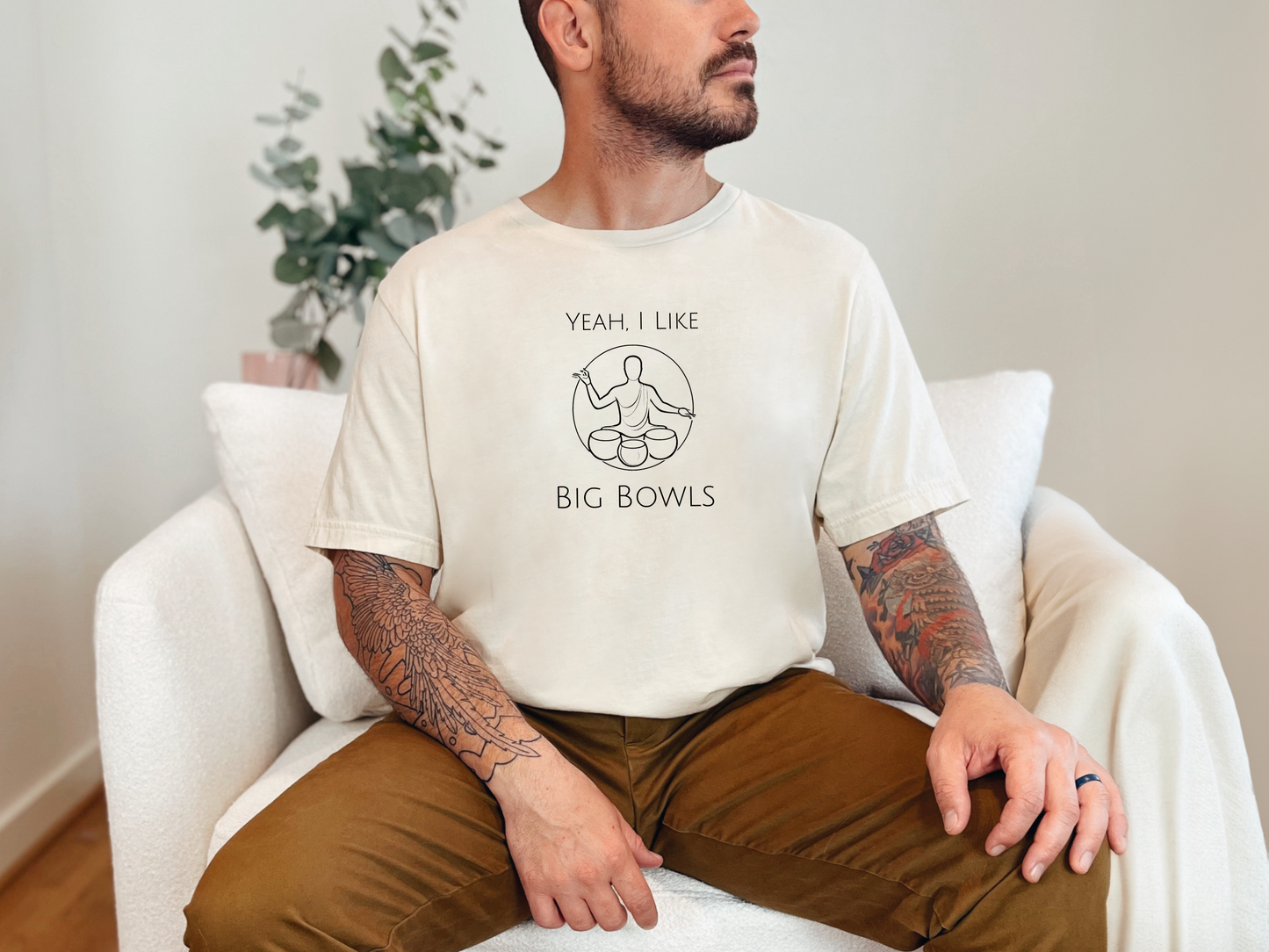 "Yeah I Like Big Bowls" - Sound Healing Therapy Shirt | Funny Sound Bowls T-Shirt