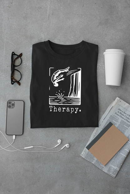 Cliff Jumping - Therapy Design T-Shirt | Therapy.