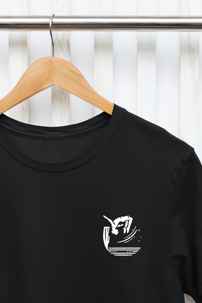 Cliff Jumping T-shirt for Cliff Jumpers - Minimalist Pocket Tee Design